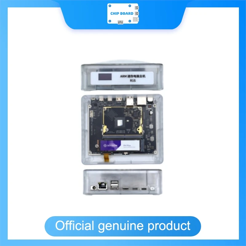 

MoYunTeng R1S Mini PC Board – Low-Power Rockchip RK3588S2 Octa-Core Processor, 16GB/24GB RAM, 2MB SPI Flash