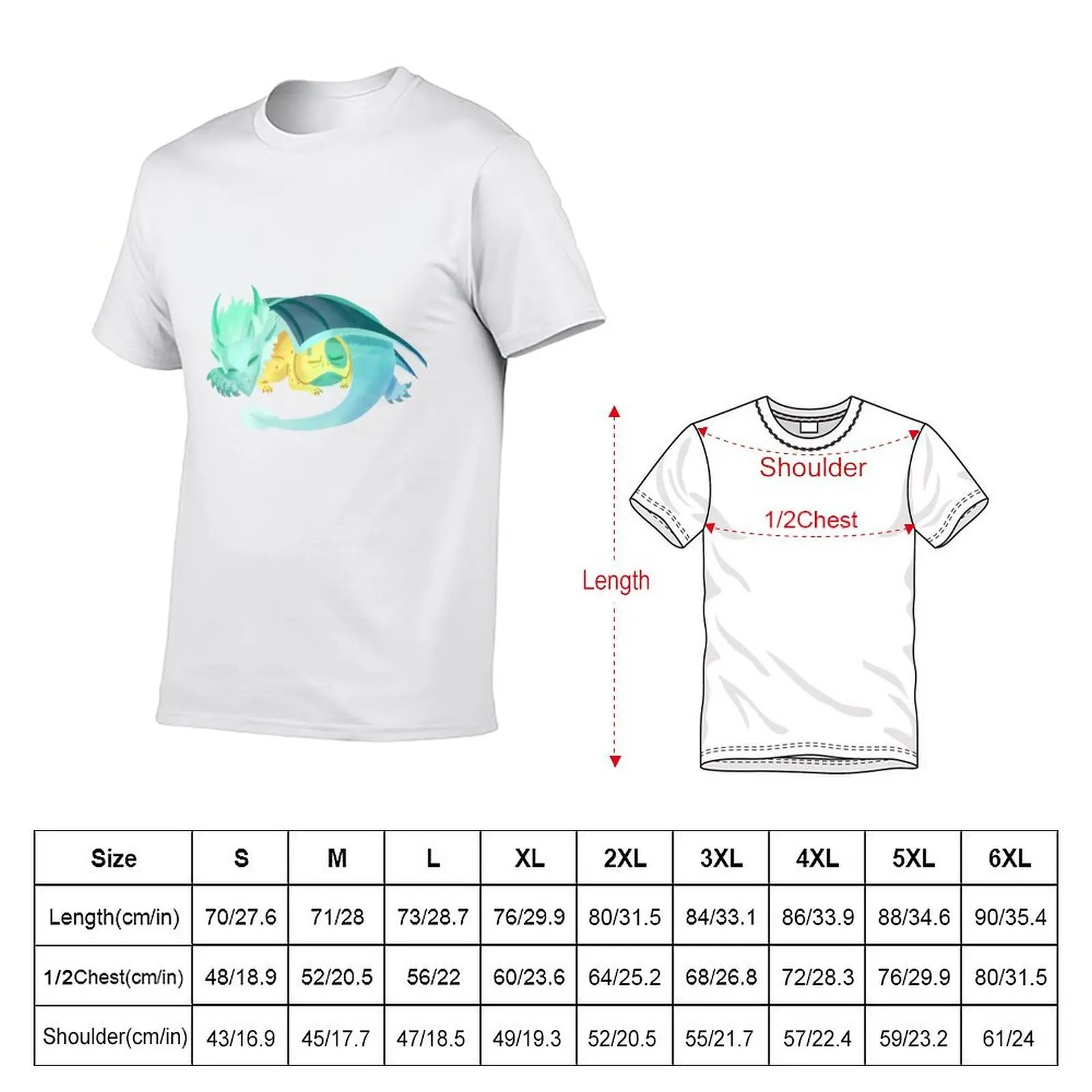 The Dragon Prince Bait and Zym T-Shirt summer shirt anime tshirt shirts graphic tee men