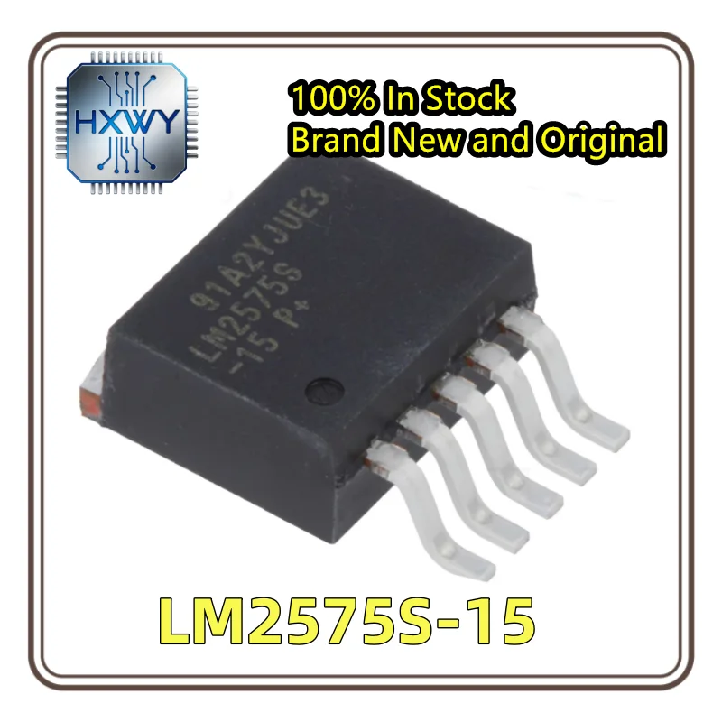 (10/50 Pieces) LM2575S-15 LM2575S TO263 Step-Down Voltage Regulator IC Factory Wholesale Cheap Electronic Component Fast Shippin