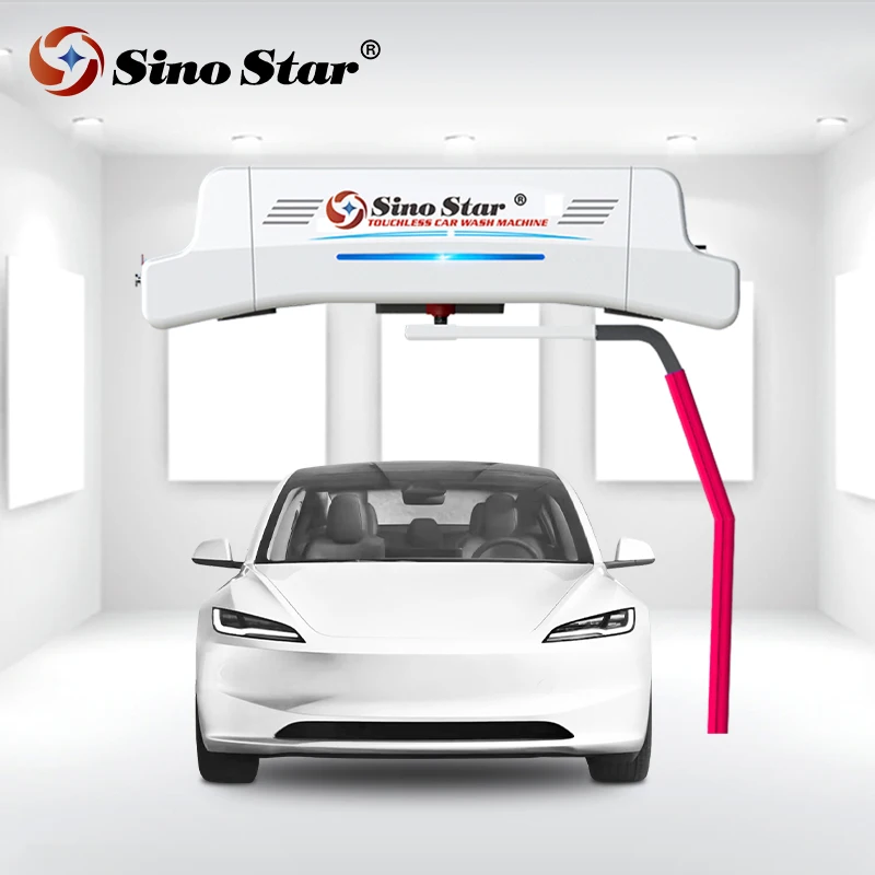 Sino Star T18 Fully Automatic touchless car washing system machine Price Brushless Car Wash Equipment For Gas Station/Wash shop