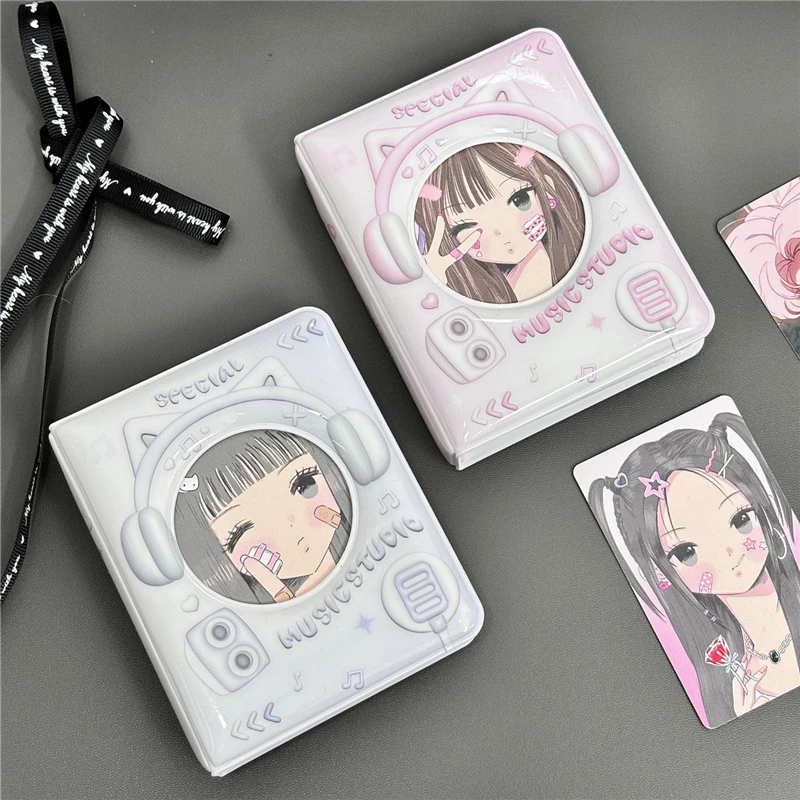 KPOP Aidou Photo Storage Book Lomo Card Collection Book 3 pollici Small Card Card Album cartolina Album Storage Book