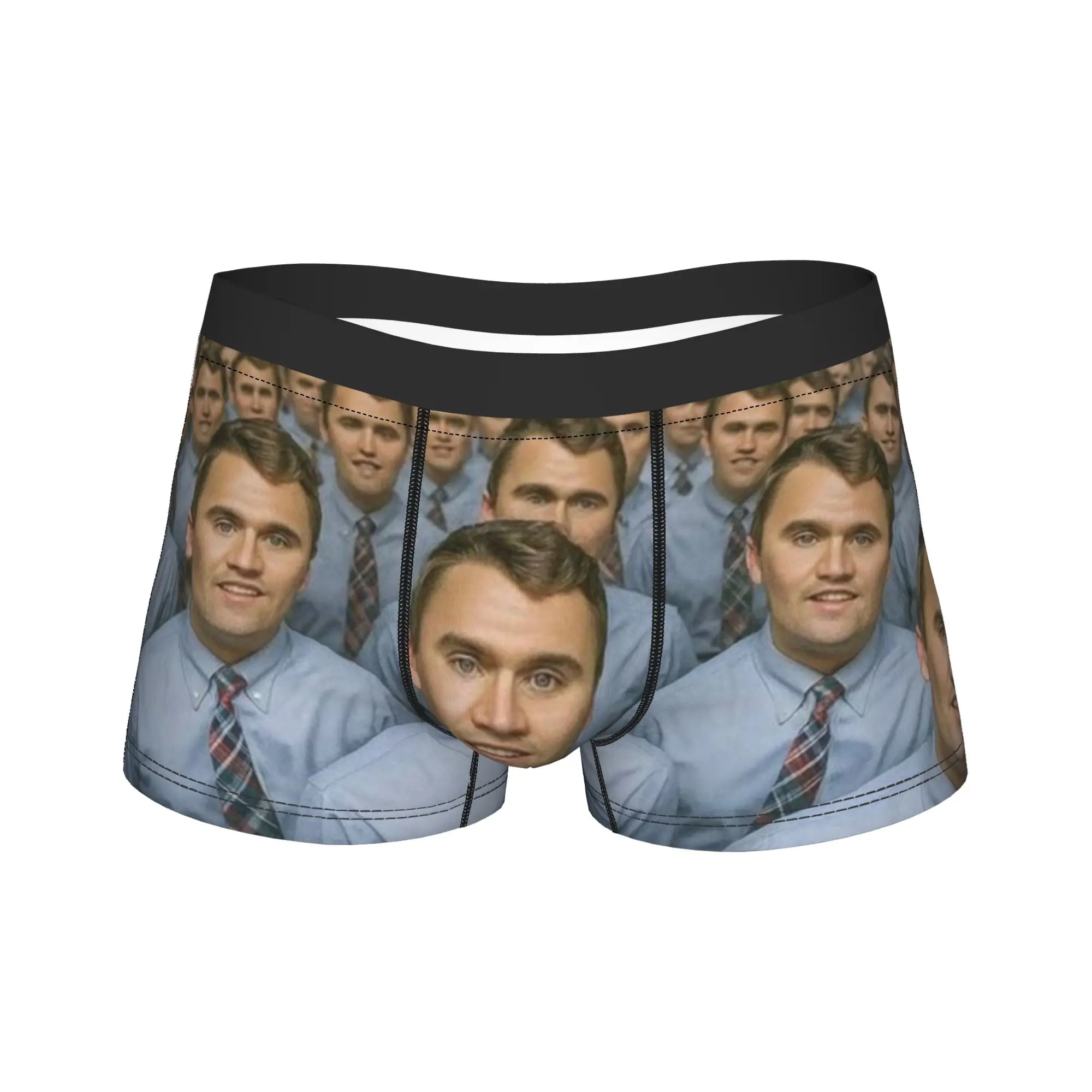 Charlie Kirk freedom Merch Boxers Shorts Fun Underwear  Boxer Underpants Gag Gifts For Men