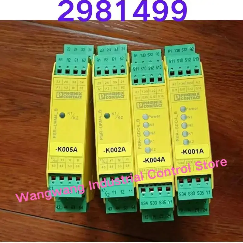 Second-hand test OK , 2981499 relay  PSR-SPP-24DC/SDC4/2X1/B