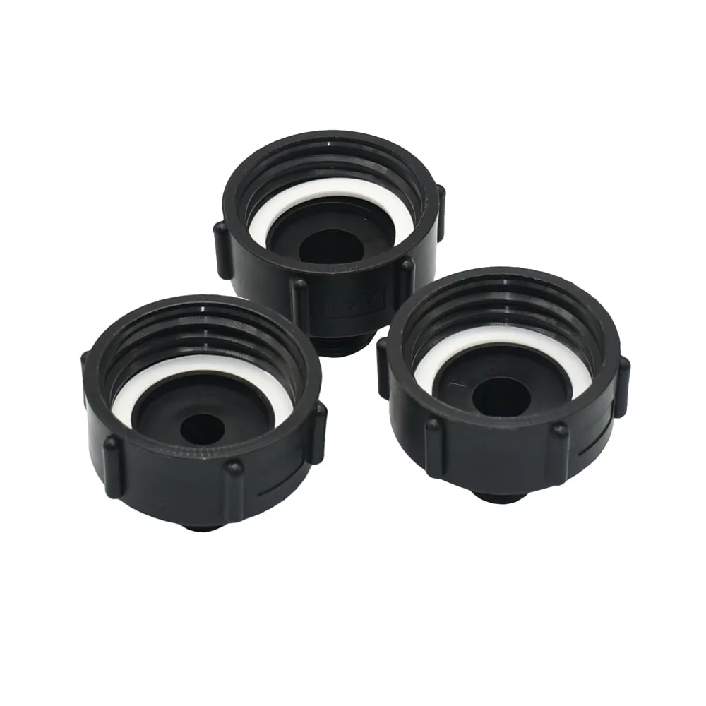 

IBC Tank Adapter S60 x 1/2" 3/4' 1" 1.5 2" 63/75/80/100mm Thread Connector Ton Barrel Connect 1000 Liter IBC Tank Fitting