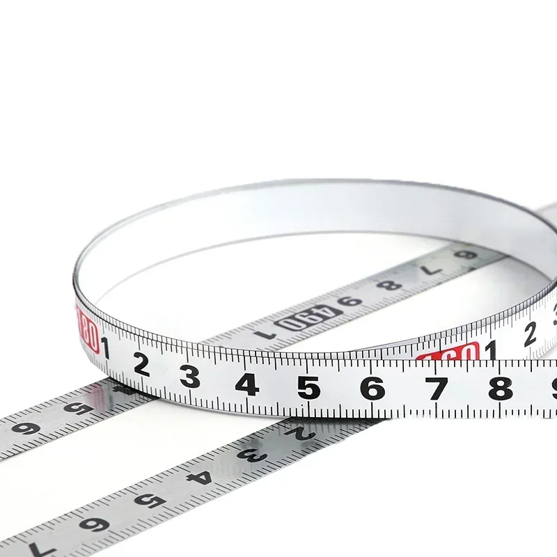 Woodworking T Track Tape Measure 12.5/16/19mm Width Metric Self Adhesive Scale Ruler for Miter Track Router Table Saw Measuring