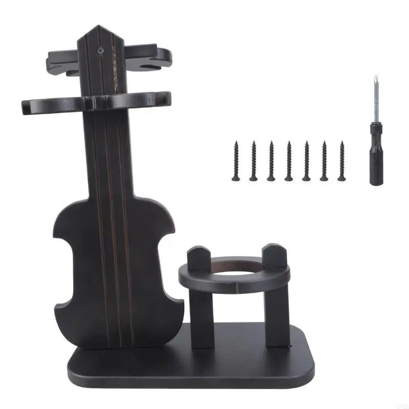 Bucolic Wine Glass Organizers With 4 Hanging Positions Unique Musical Instrument Design Homes Bar Solution 87HA
