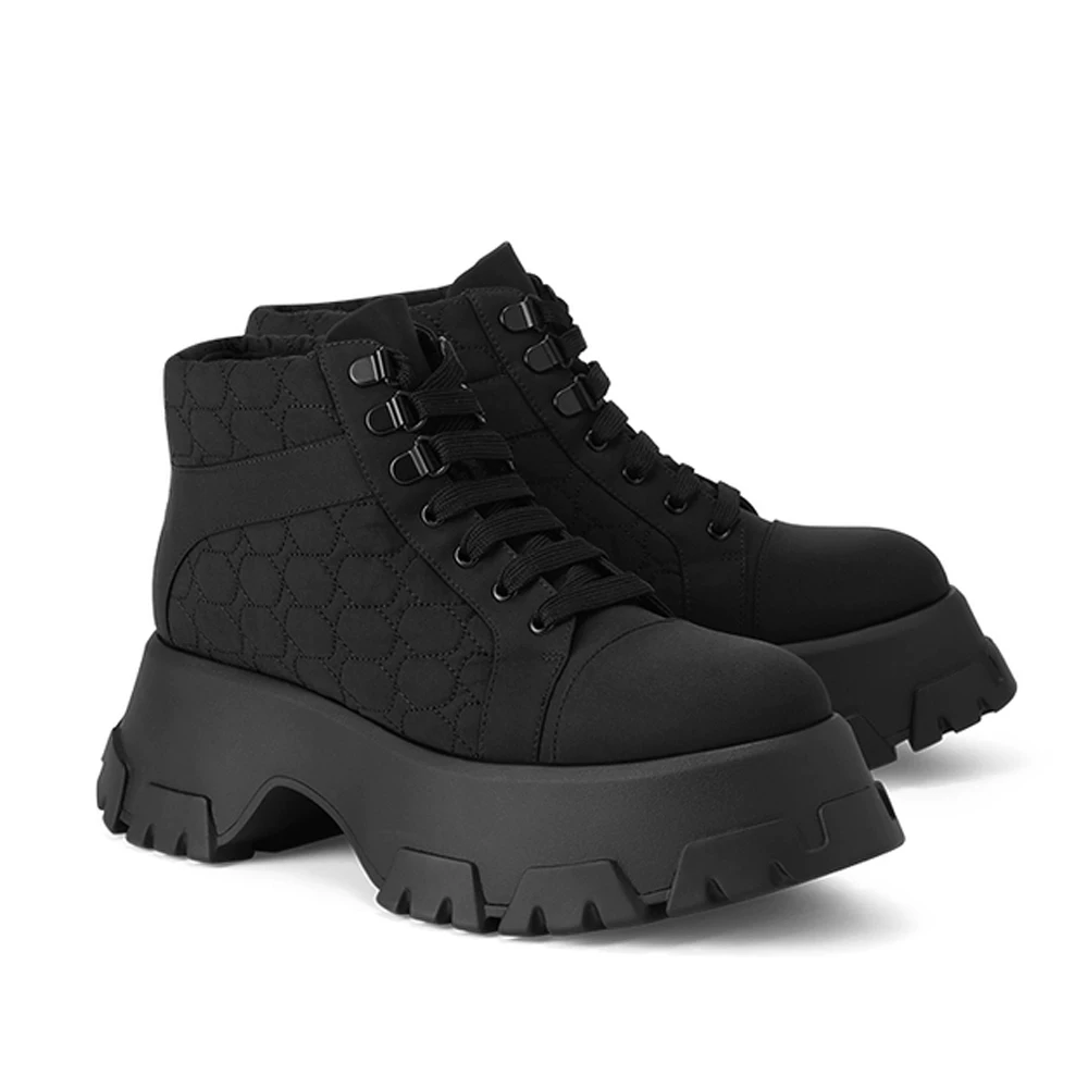 

FWRD Women's Quilted Leather Thick-Sole Winter Boots, Warm & Comfortable for Daily Wear #FWRD000300