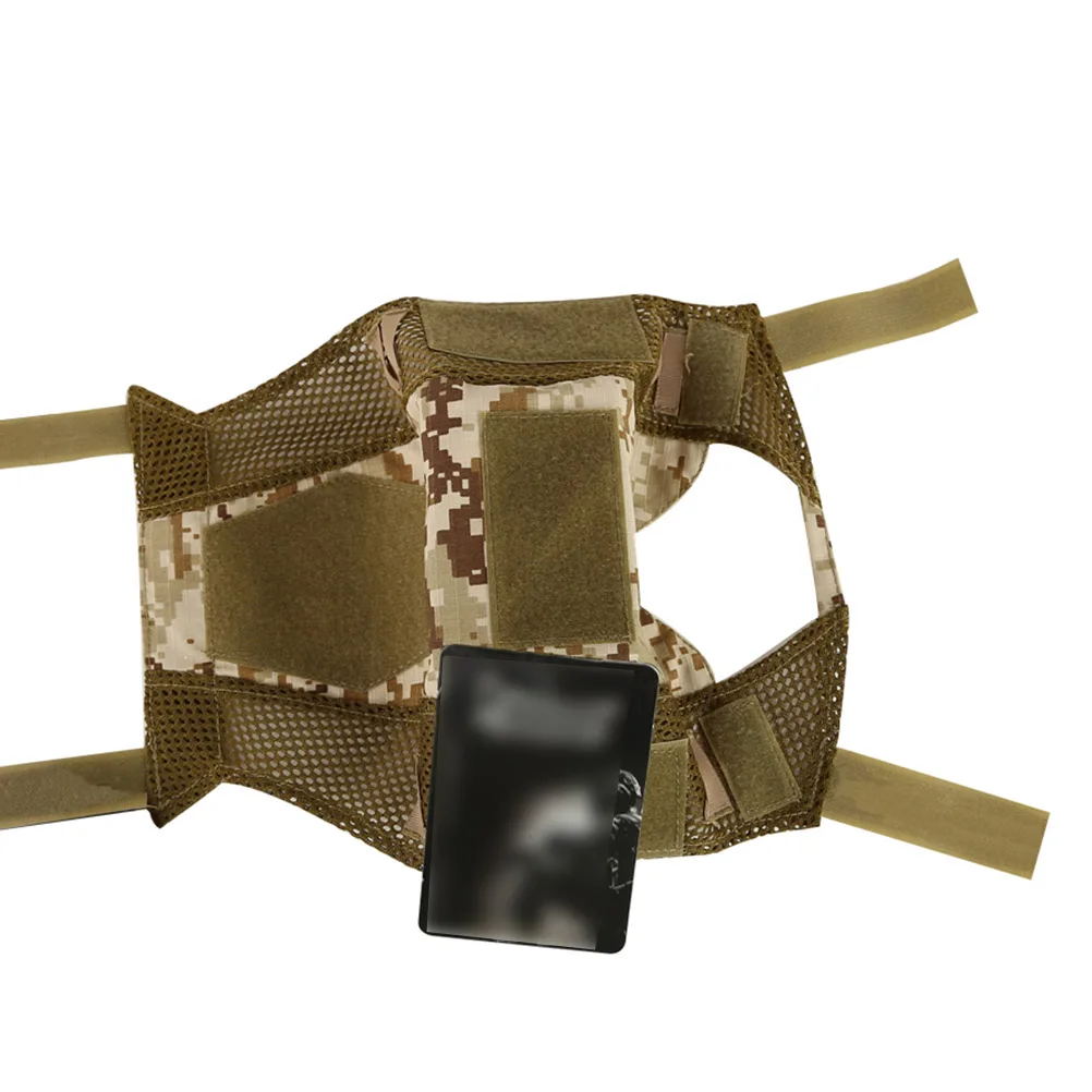 

Cover Military Style Durable Digital Desert Camouflage Protective Hunting Head Cover for Climbing Biking Gym