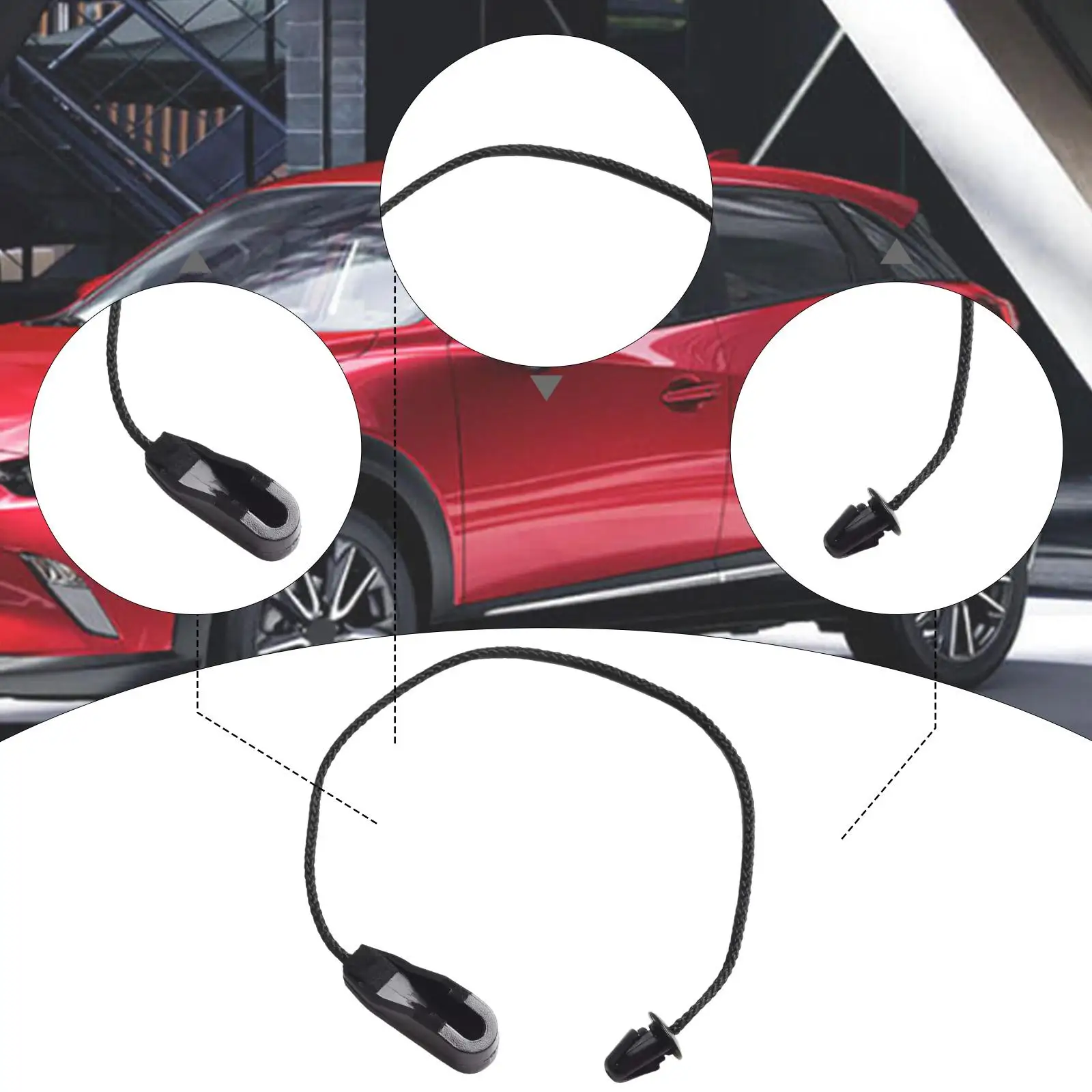 

Rear Trunk Parcel Shelf String Bhn9-68-315A Parts Durability Accessories