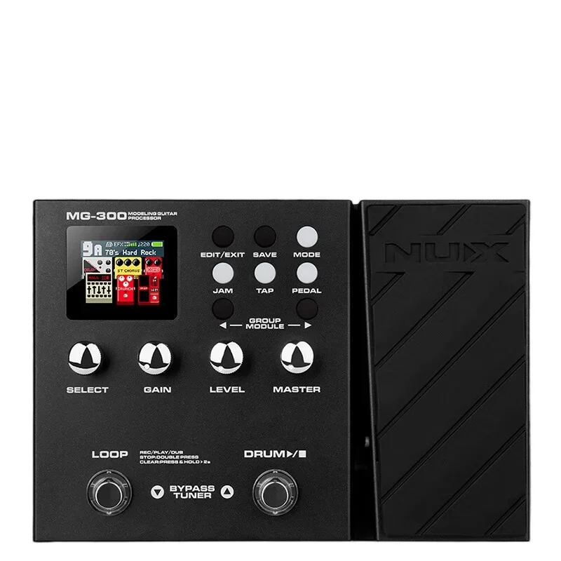 Digital integrated effects, electric guitar, bass, electric box, built-in sound card, drum machine recording