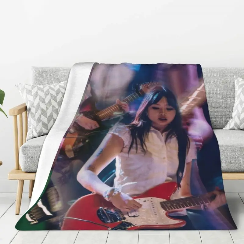 Custom British Singer Beabadoobee Blanket 3D Printed Soft Flannel Fleece Warm Throw Blankets for Office Bed Sofa Quilt
