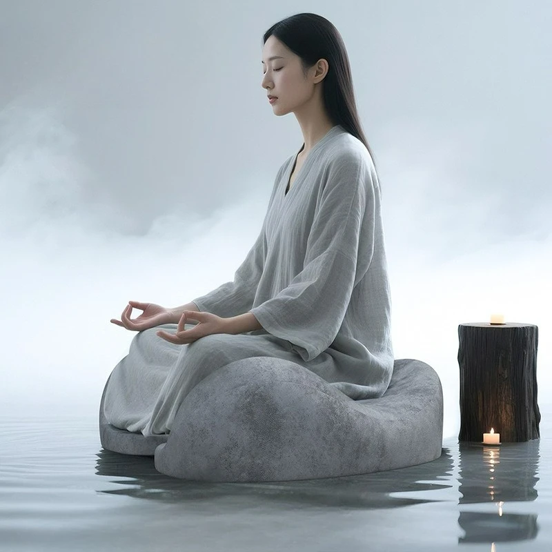 Yoga Meditation Seat Cushion Meditation Memory Cotton Long Take Position Legs Meditation Artifact Hold Empty Special Seat Pier