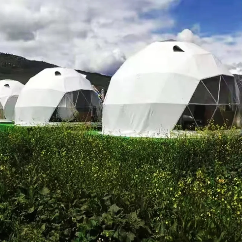 

Dome Houses for Humans To Live in Pvc Fibre 5m Igloo Dome House Geodesic Domes Dome Prefab House Waterproof Green House Tent OME