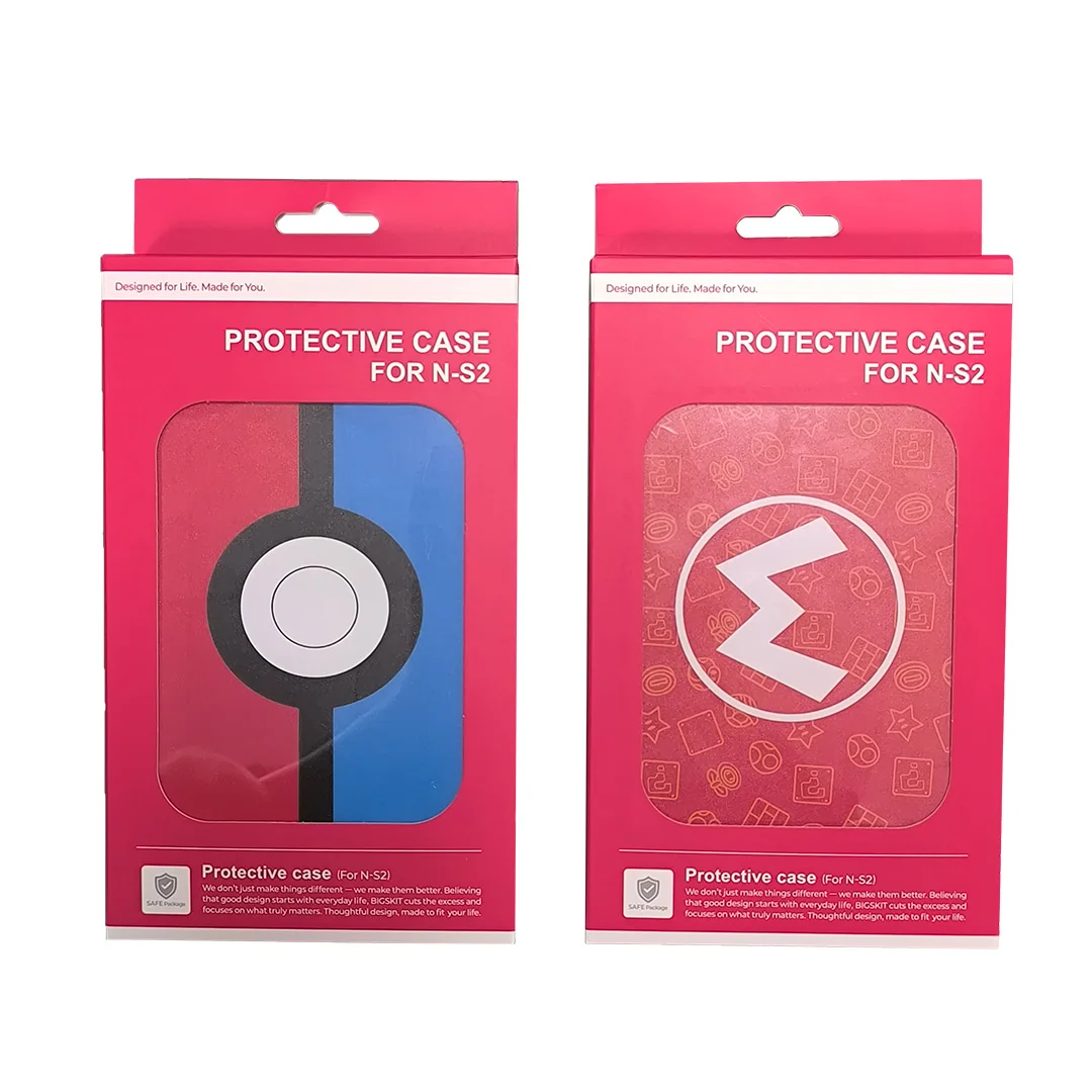 Switch 2 Console Protective Case For Nintendo Switch 2 Pink Protective Case Cute Hard Shell Removable Protective Case Accessory