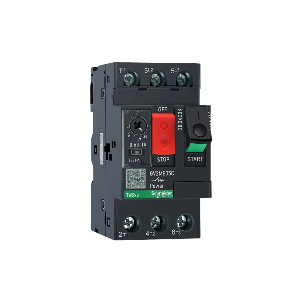 Schneider Motor Protection Circuit Breaker GV2ME01C-32C Motor Start Starter Three-Phase Motor Overload Short Circuit Protection