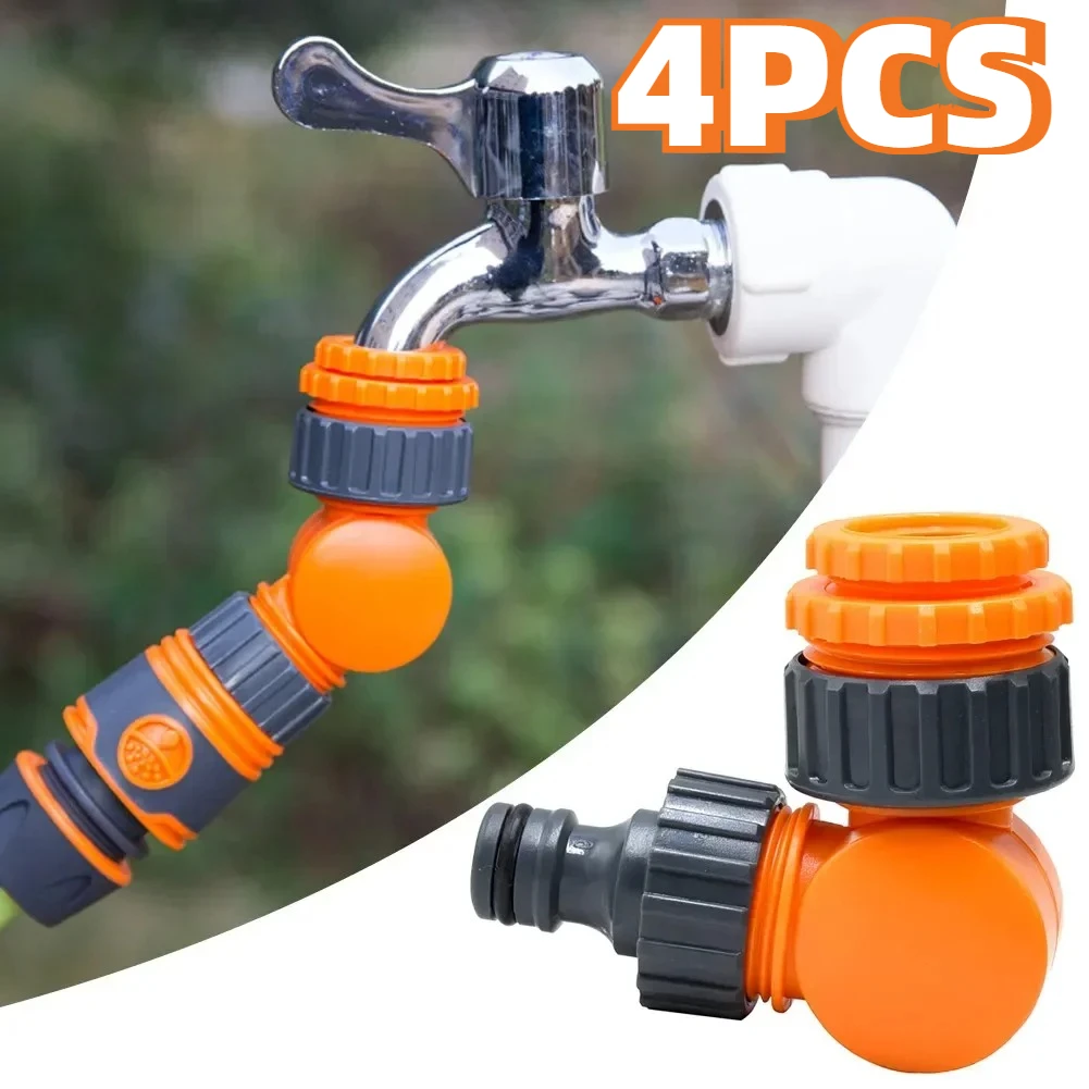 5 pcs For Garden Irrigation Universal Hose Connector 360 Degree Rotation Control Valve Water Distributor