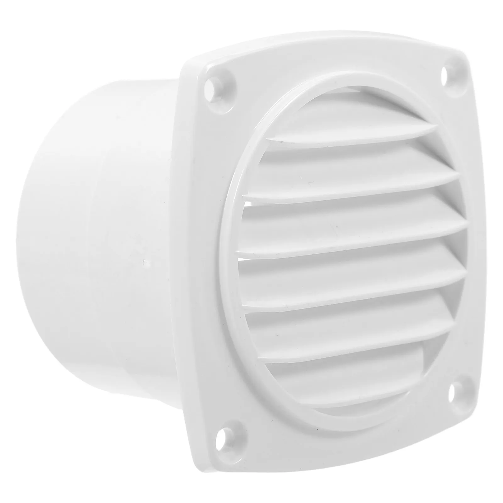 

Plastic Round Louvered Vent Cover for Rv Yacht Camper Trailer Marine Bathroom Kitchen Apartment Garage Ventilation Airflow