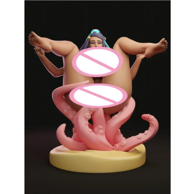 Nessa Vollharz-Figurenmodellbausatz im Maßstab 1:24, zum Zusammenbauen von Miniaturen, unmontiert, unbemalt, zum Sammeln von Hobbyspielzeug, Geschenken