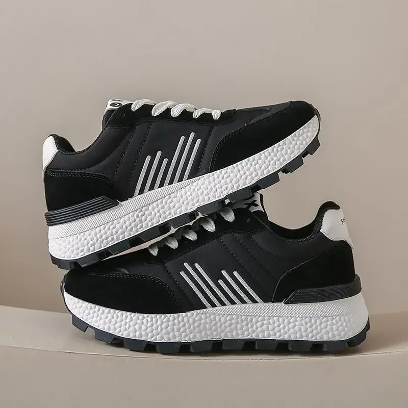 

Sneaker Men's Shoes Summer Tenis Breathable Running Shoes Men's Lightweight Shock-Absorbing Black Casual Sports