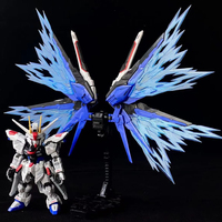 Light Wing Special Effects Fit For Mgsd Freedom Assembly Models Q Version Bb Warrior Action Figurine Pvc Statue Collection Gifts