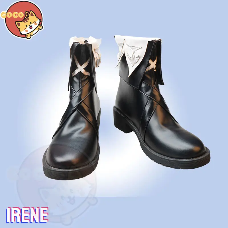 CoCos Game Arknights Irene Cosplay Shoes Game Cos Arknights Cosplay Irene Cosplay Boots Unisex Role Play Any Size Shoes