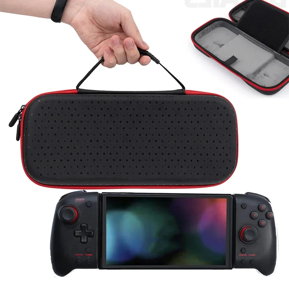

Case Bag For Nintendo Switch Hori Split Pad Pro Controller Hard Shell Carrying Case Gamepad Storage Pouch With Game Card Slots
