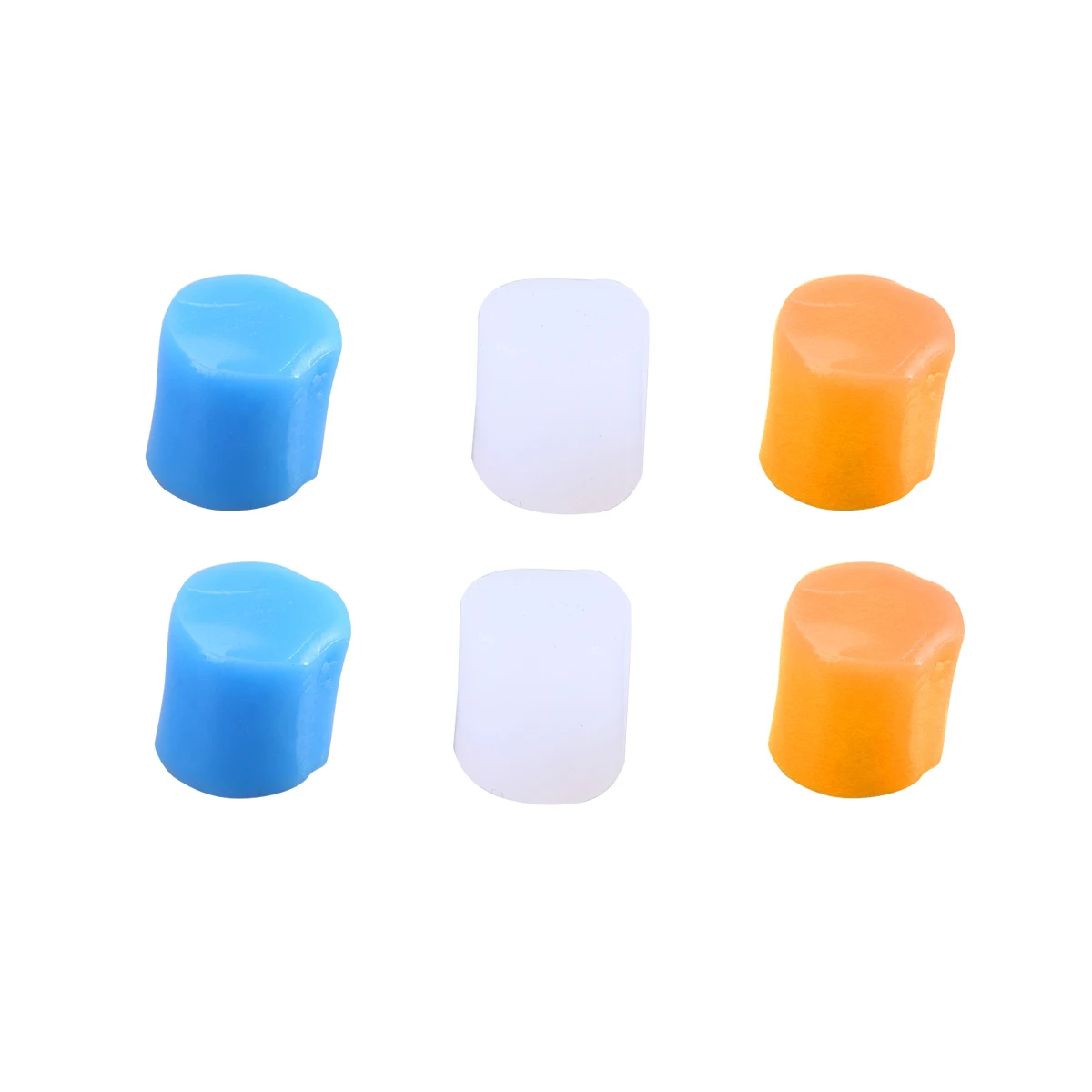 

6pc Noise Reduction Silicone Ear Plugs for Sleep Swimmers Adults Child Health Care Anti Infection Protection
