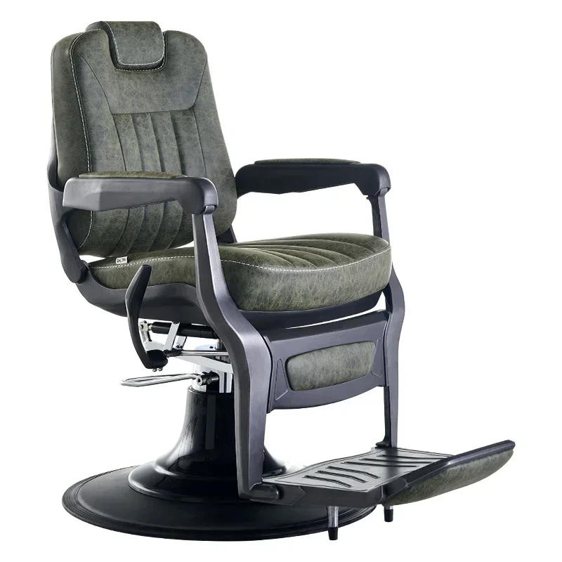 Nordic Cusmized Working Barber Chair Retro Oil-head Cut Shave Barber Chair Special Professional Cut Silla Barberia Nail