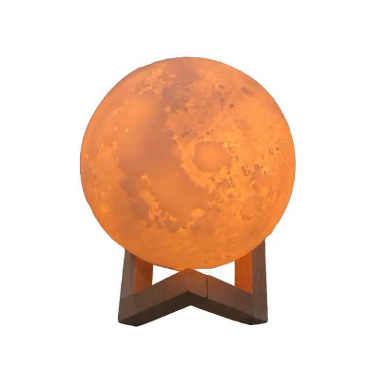 Moon Lamp Humidifier with Stand Ajustable Brightness USB Charging Decorative Drop Shipping