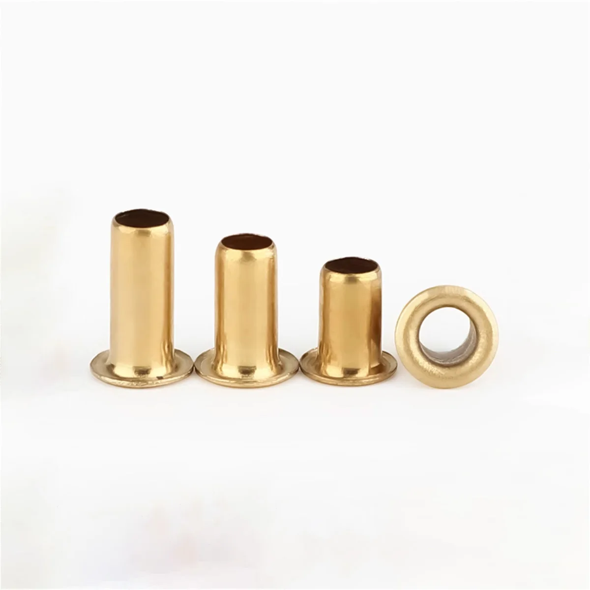 Volledige Lijst Van Messing Holle Klinknagels/Koperen Kippenoogbevestigingen M1.3m1.5m1.7m2.5m3.5m4m5m6