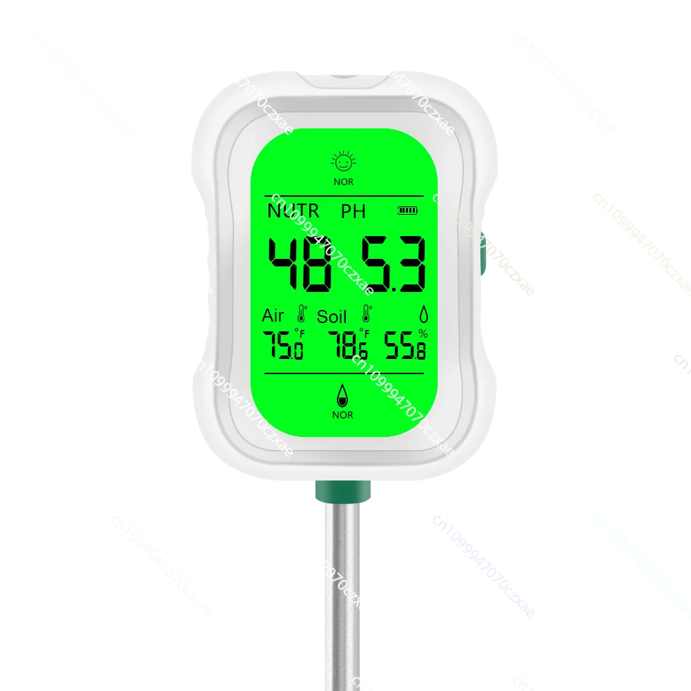 

Digital 7-in-1 Soil Tester Soil Moisture, PH, Temperature, Fertility and Light" for Home Gardens and Greenhouses