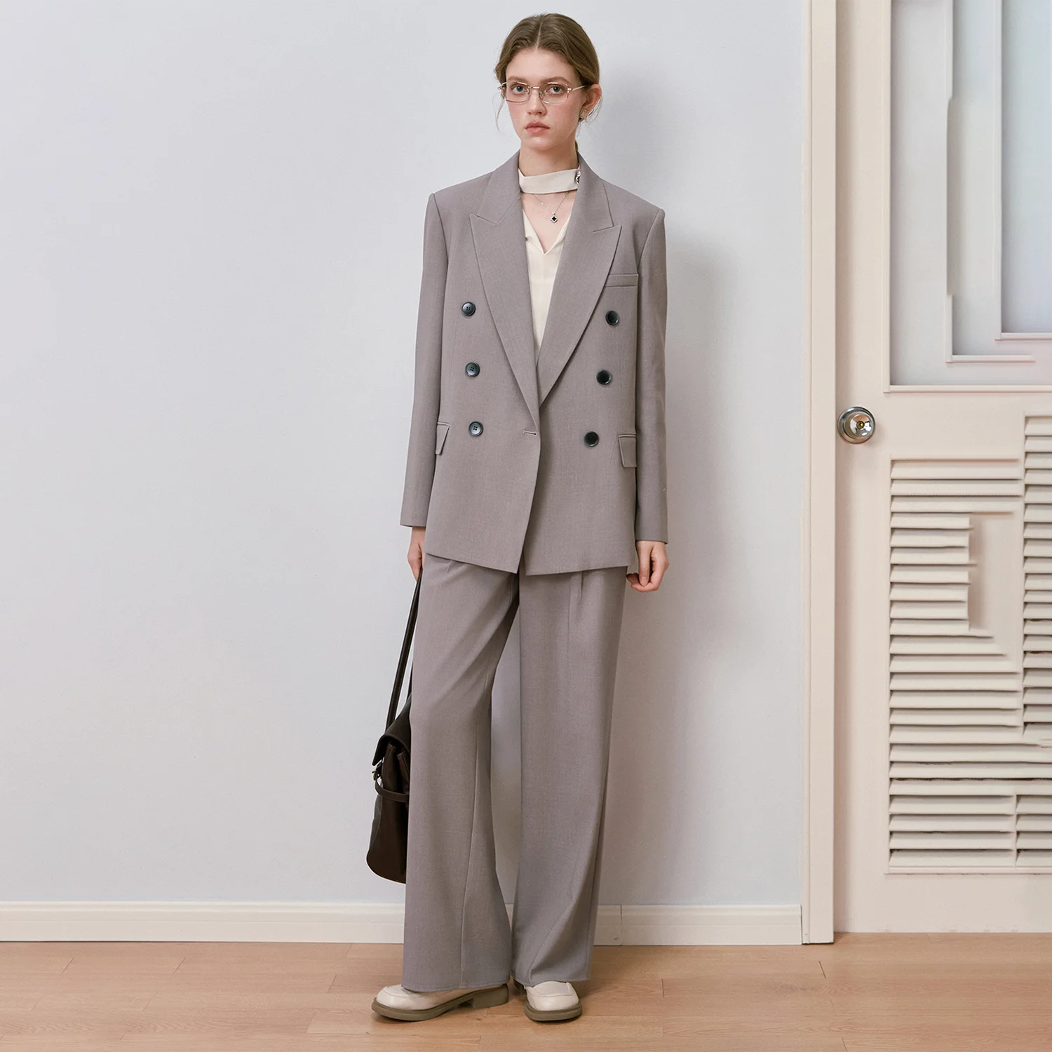 

Allingentle пиджак с пиковыми лацканами, женский комплект из 2 предметов, модный брючный костюм, комплект для женщин, офисная повседневная одежда на заказ