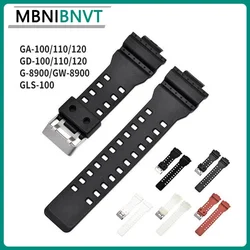 Watch Strap Brand For Casio G-shock GA100/110/120/GD100/120/GA300/G-8900 GLS-100 Watchband