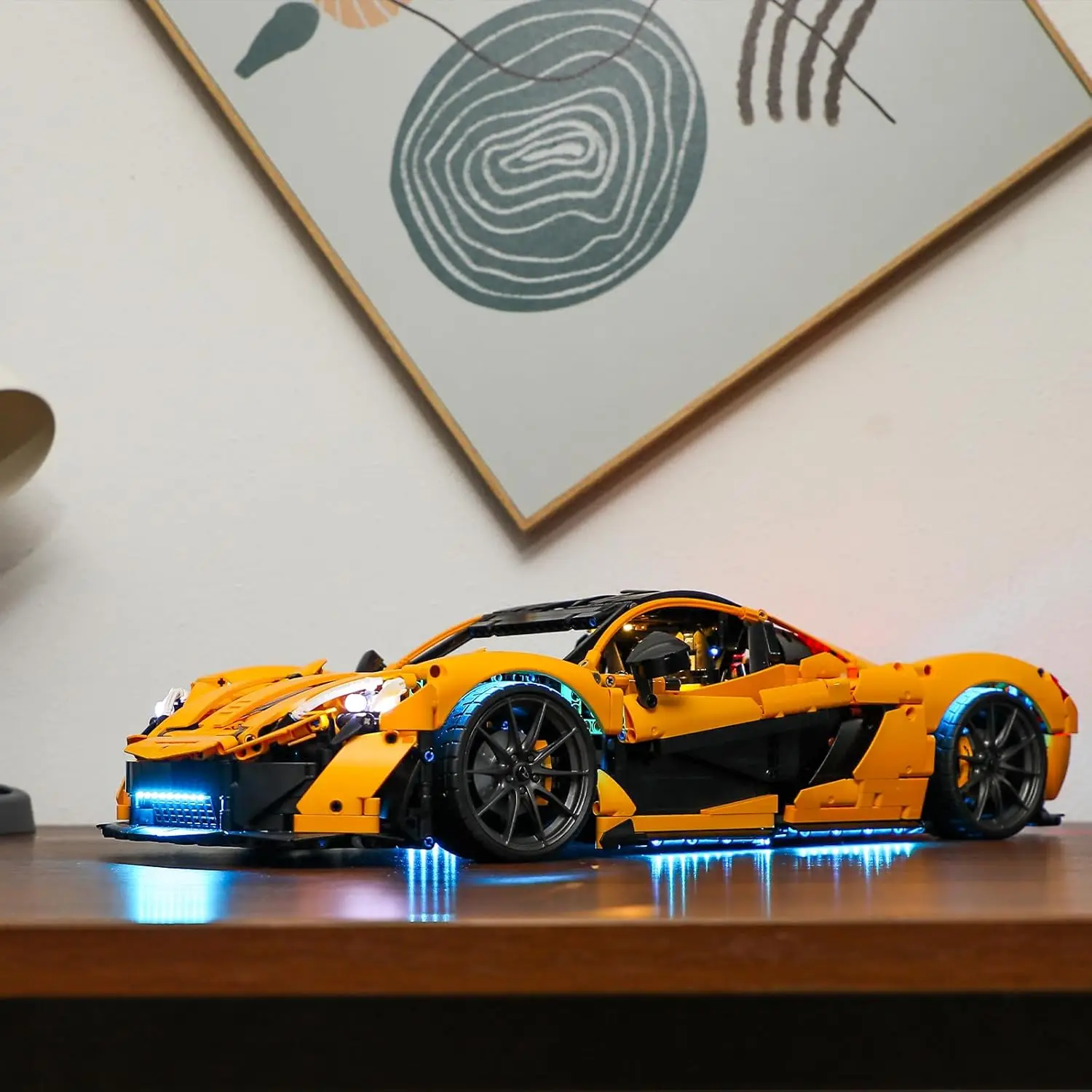 HPROSPER 5 V LED-Licht (kein Modell) für LEGO 42172 Technic McLaren P1 Leuchten Sie Ihre Bausteine mit Batteriekasten