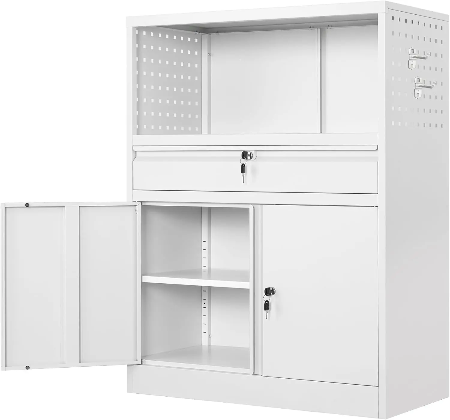 Cabinet with 1 Drawer, 41.2