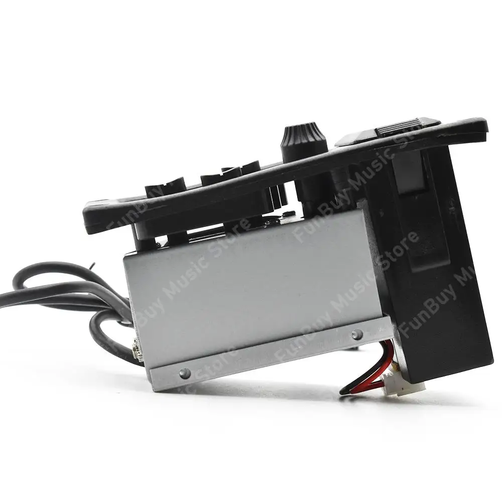 EQ-505 3 Band Acoustic Guitar Preamp Foll Guitar Piezo Pickup Amplifier EQ Equalizer Guitarra Accessories