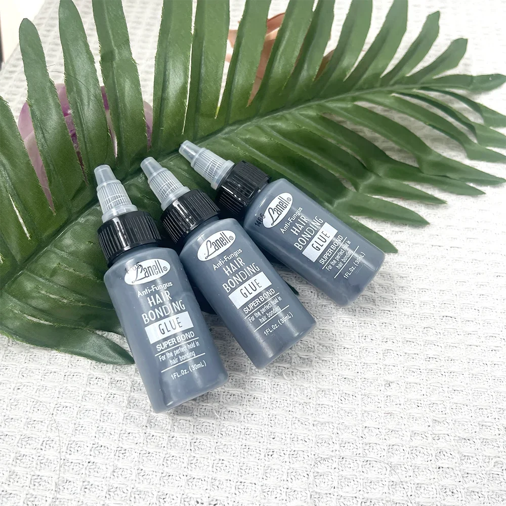 Super Hair Bond Glue Salon Pro 1oz/30ml 2oz/60ml 4oz/118ml Waterproof Strong Hold Adhesive for Hair Extension Wig Lace Toupee