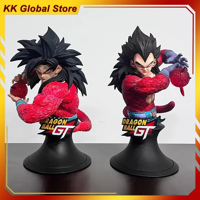 

24 см Dragon Ball аниме фигурка Super Saiyan Son Goku Vegeta IV периметр ПВХ модель статуя украшения для рабочего стола подарочные игрушки