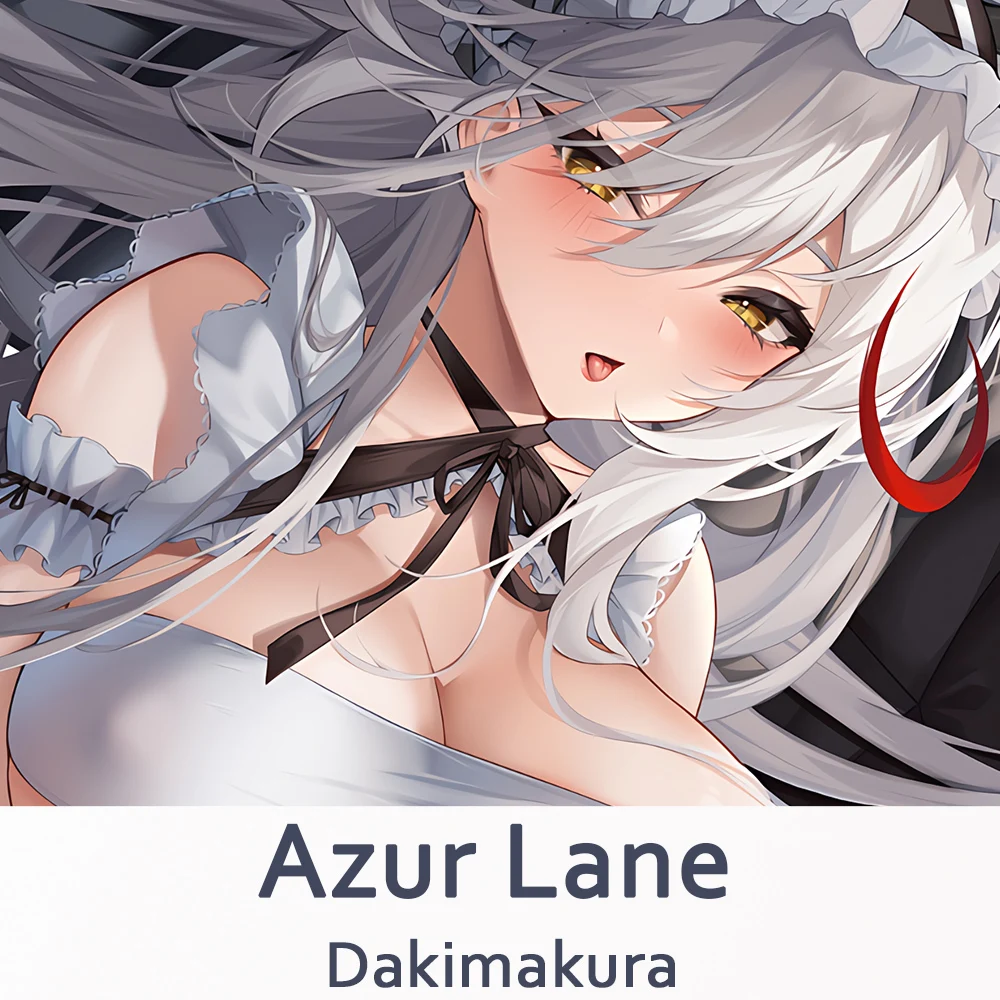 Azur Lane Agir Dakimakura 2WAY Hing Body Case Anime Otaku Pillow Cushion Cover Xmas Gifts