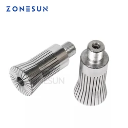 ZONESUN-Cabezal de tapado para tapa de Perfume, máquina de prensado de tapa de metal, taponadora