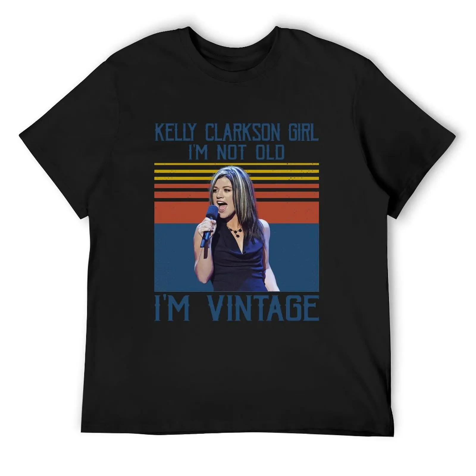 Retro Clarkson Girl I'm Not Old I'm Vintage T-Shirt shirts graphic tees sublime shirts men