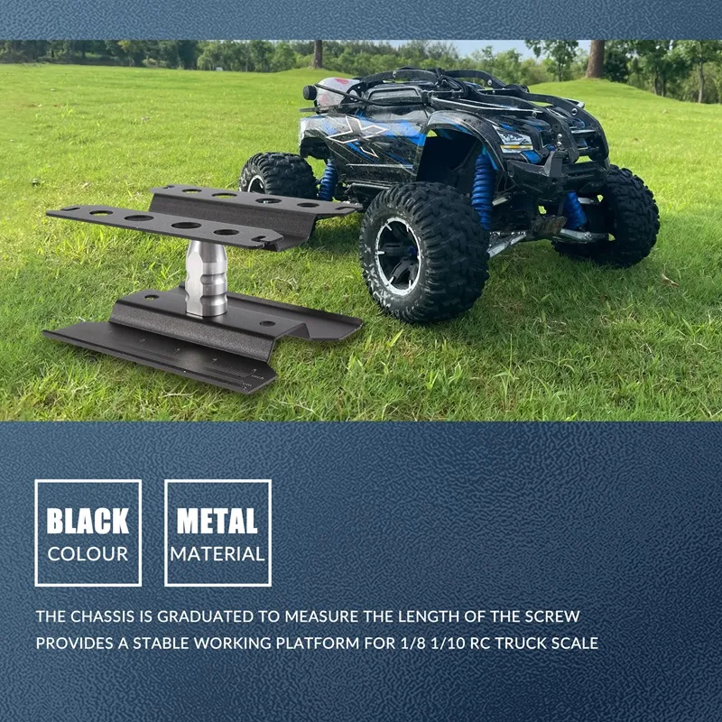 ABGG-Metal RC Car Workstation Work Stand Repair 360 Degree Rotation For 1/8 1/10 1/12 1/16 Scale Models