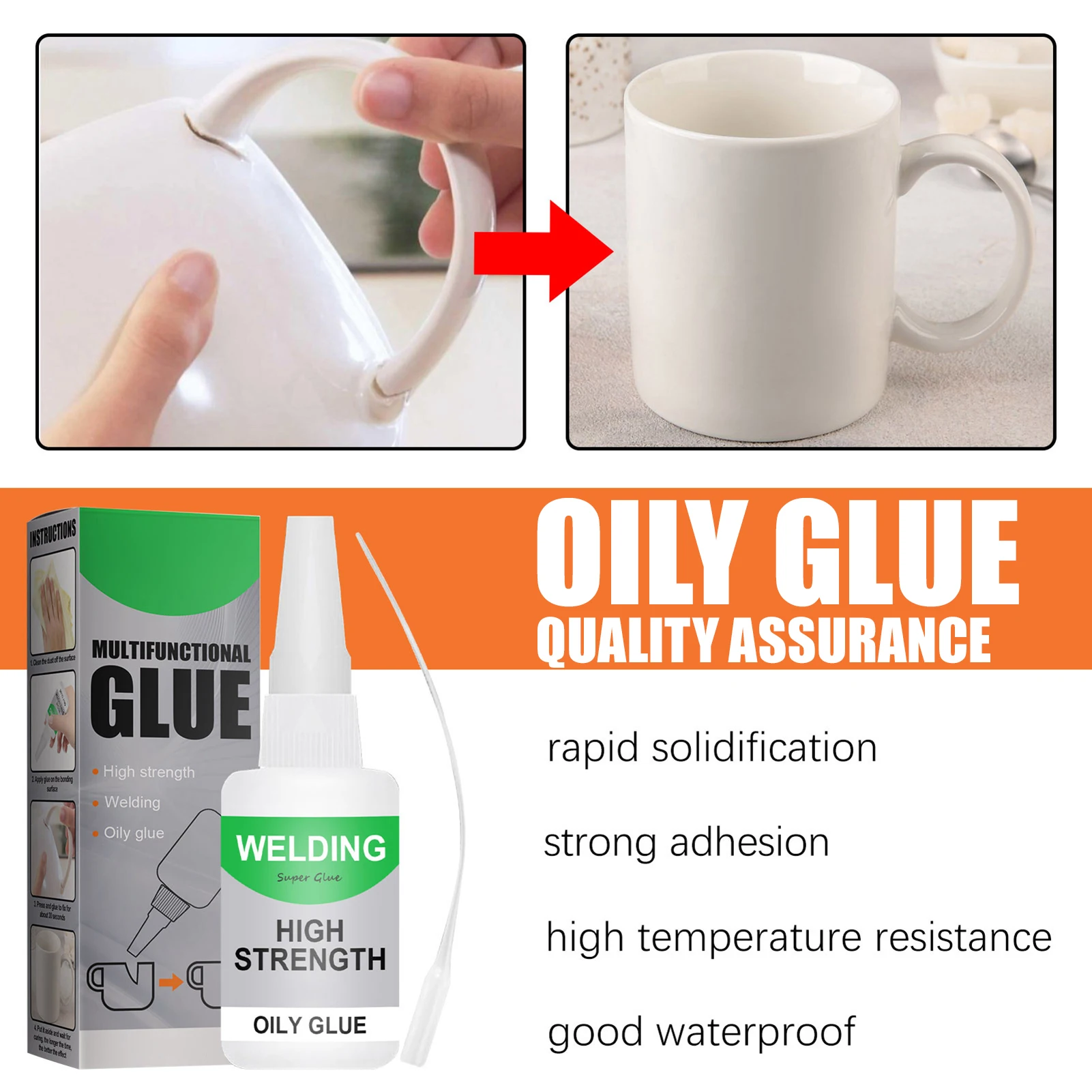 

Universal Welding Oily Glue Long Lasting Quick Drying Adhesive Strong Glue for Phone Repair Electronic Accessories
