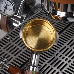 IKAPE Precision High Extraction Espresso Filter Basket - Clockwork, Stainless Steel Filter Basket for Bottomless Portafilter