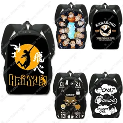 Anime Haikyuu!! Print Backpack MSBY Shoyo Volleyball Rucksack Student School Bags for Teenager Oya Oya Oya Backpacks Bookbag