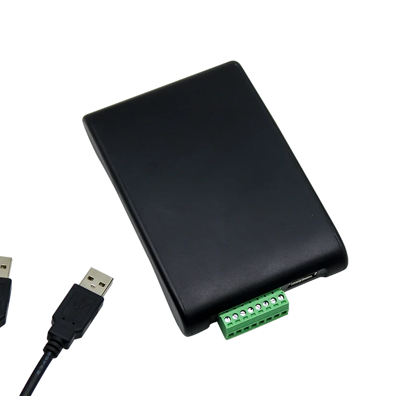 

860-960 MHz UHF RFID Reader Writer ABS Black for Retail Store Anti-theft Library Book Shop Loss Prevention