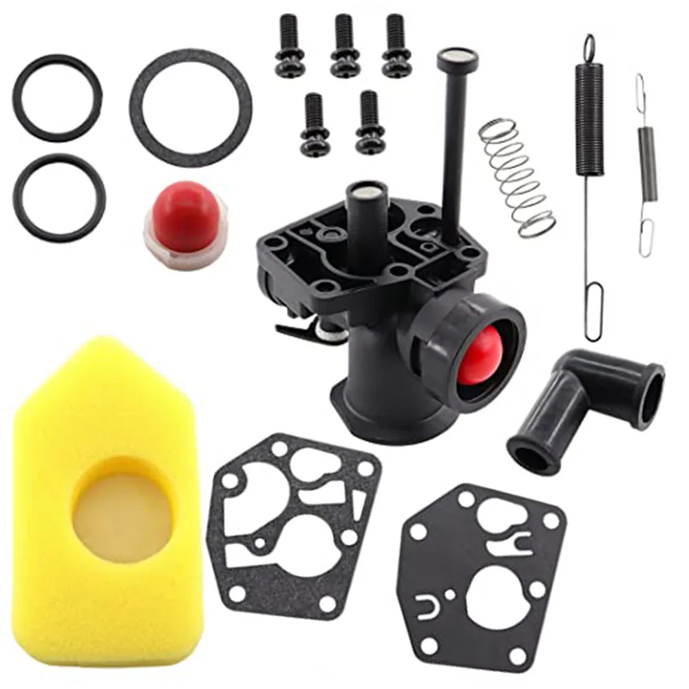 

Carburetor Set Carburetor Kit Engine Repair As Shown Carburetor Kit For Lawnmower Compatible With 497619 Includes Air Filter
