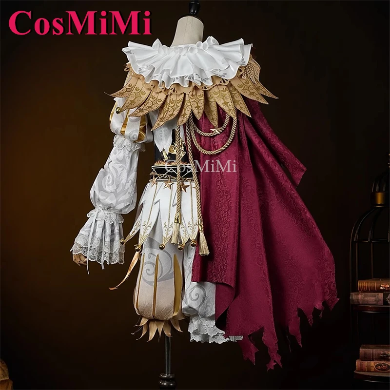 CosMiMi Game Identity V Joker/Clown Cosplay Costume Noisy King Of The Stars Fashion Uniforms Carnival Party Role Play Clothing