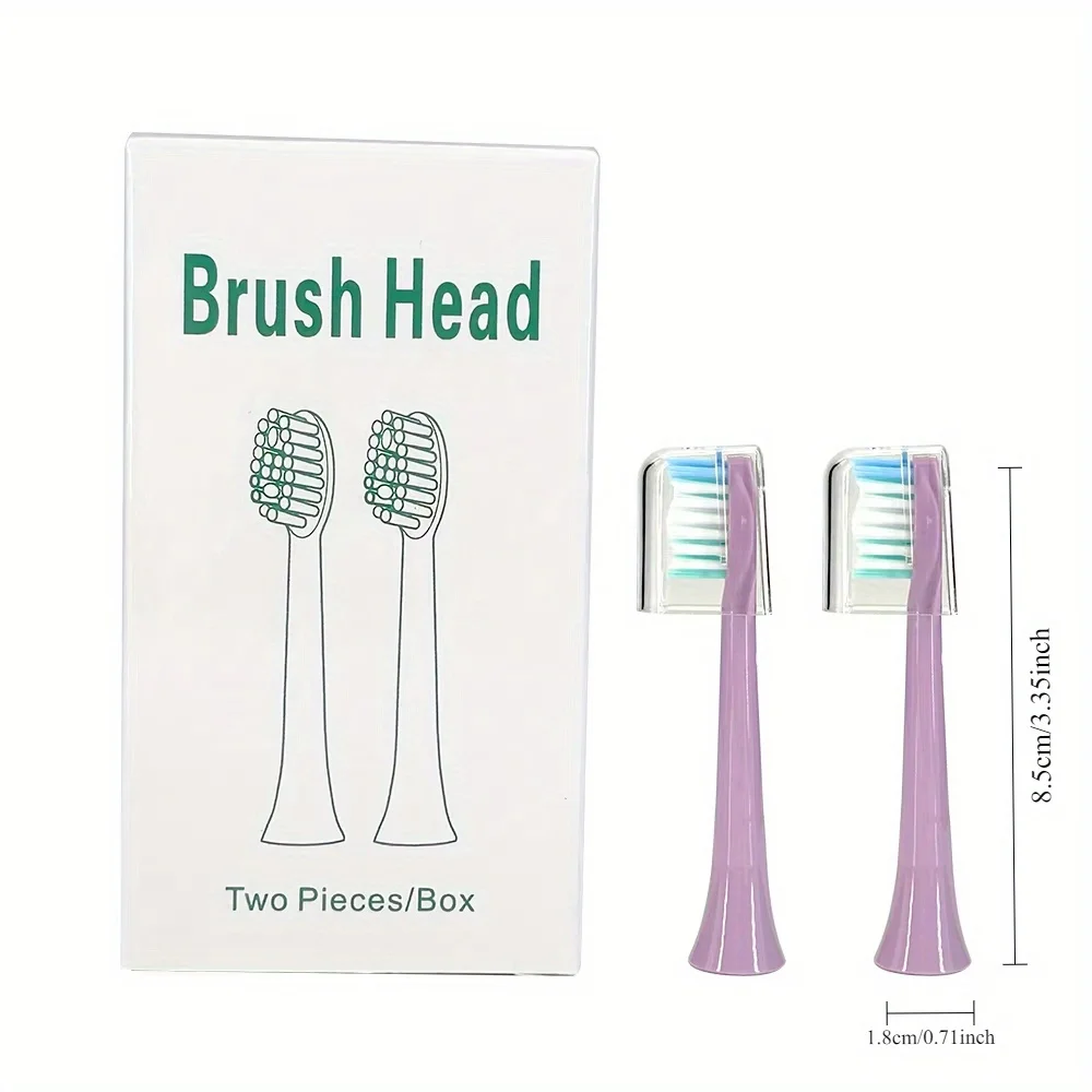 

Sarmocare S100 Compatible Replacement Brush Heads 4pcs Soundwave Sonic Electric Toothbrush Heads Premium Quality Oral Hygiene