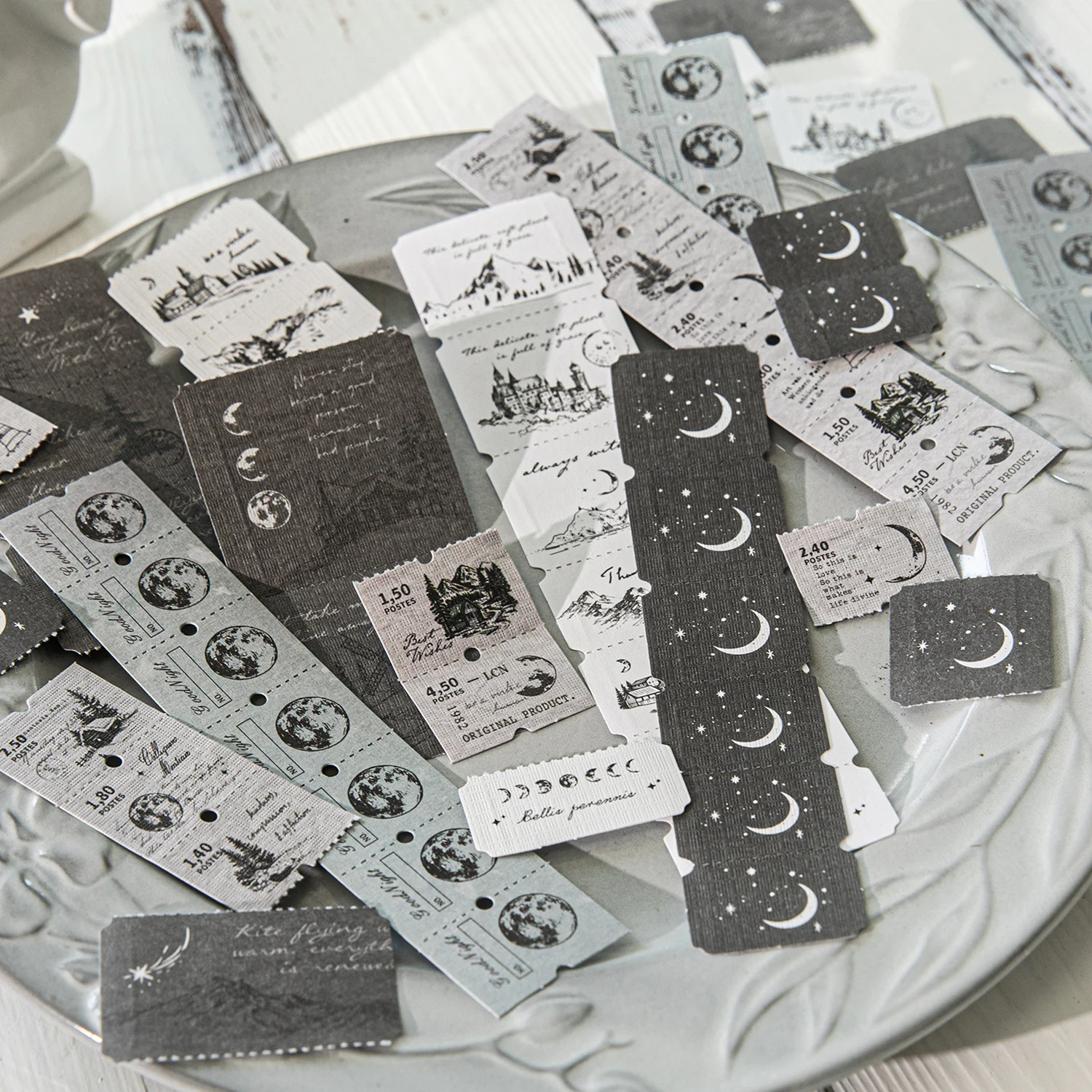 10pcs Retro Label Strip Sticke - đánh giá và giá Art Craft 3 Year Old